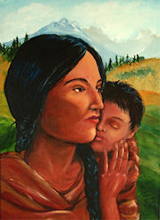 Sacajawea, Strength of Motherhood