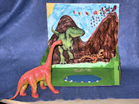 Dinosaur Scene